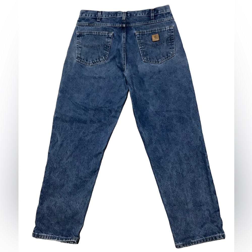 Carhartt B17 DST Relaxed Fit Jeans Size 34x30 - Picture 4 of 6